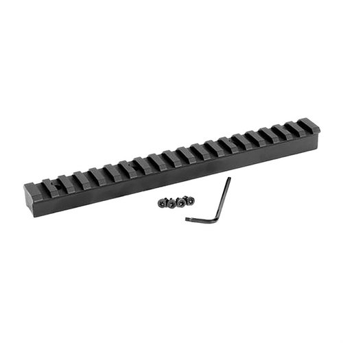 La base de scope HD EGW pour Ruger Precision Rifle est en aluminium 7075 T6, anodisée, compatible Picatinny/Weaver, et idéale pour des tirs jusqu'à 500 yards.
