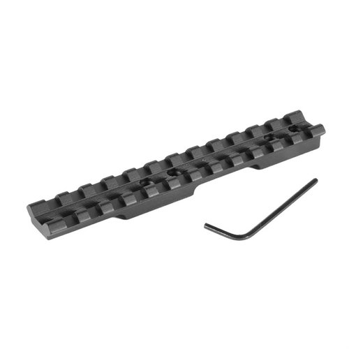 Ajoute une base Picatinny 1 pièce à ta Savage Rascal sans perçage, légère et rigide, pour un montage rapide et flexible de ta lunette.