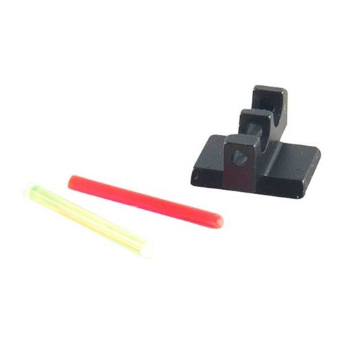 Le FIBER OPTIC 60° FRONT SIGHT d'EGW avec insert interchangeable rouge ou vert offre une visibilité optimale pour un tir rapide et précis.