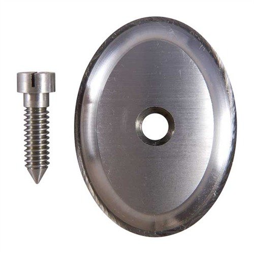 Ajoute une touche spéciale à ta crosse avec ce capuchon en acier, finition satinée, contours arrondis et excellent pour l'ornementation.