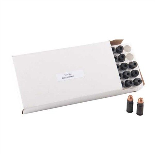 Les DUMMIES 357 SIG de GENCO INC. te permettent de tester la fonction de ton arme en toute sécurité, sans risque de décharge accidentelle.