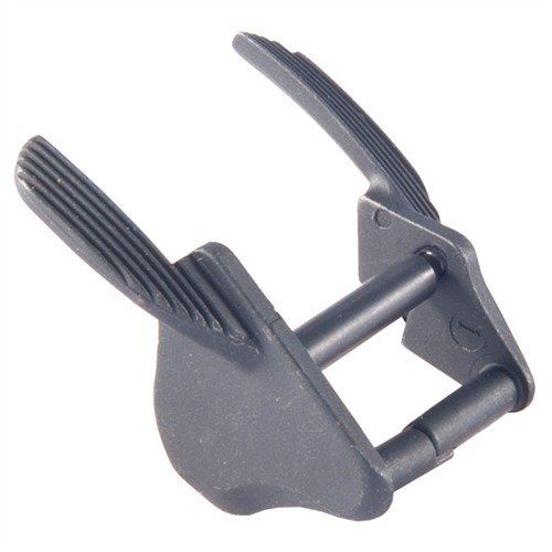 Le safety ambidextre 1911 de Kimber offre une opération fluide grâce à son unique captive hammer pin et ses pads bas profil qui ne s'accrochent pas.