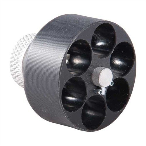 Le SPEED LOADER HKS pour .38/.357 est idéal pour recharger rapidement ton revolver Colt Det. Spec, Cobra, Agent ou Diamondback, t'assurant une efficacité optimale au tir.