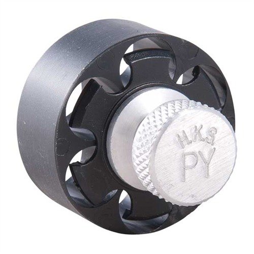 Le SPEEDLOADER HKS est léger et compact, offrant un rechargement rapide et sécurisé pour ton Colt Python avec un simple tour du bouton en aluminium.