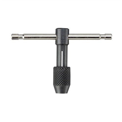 Le T-HANDLE TAP WRENCH No. 1E est parfait pour des travaux de précision, idéal pour les filets de 0 à 1/4