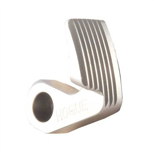 Le S&W Revolver Extended Cylinder Release Latch de HOGUE te permet de déverrouiller le barillet rapidement sans repositionner ta main, idéal pour des recharges rapides en compétition.