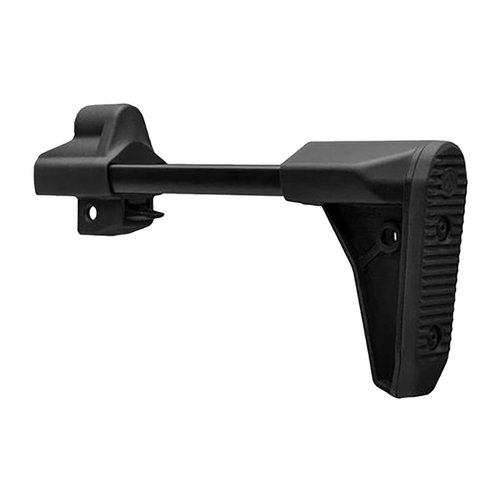 Le Magpul SL Stock pour HK94/MP5 est léger, durable et pliable, avec un système d'ajustement ergonomique et un montage de sangle intégré.