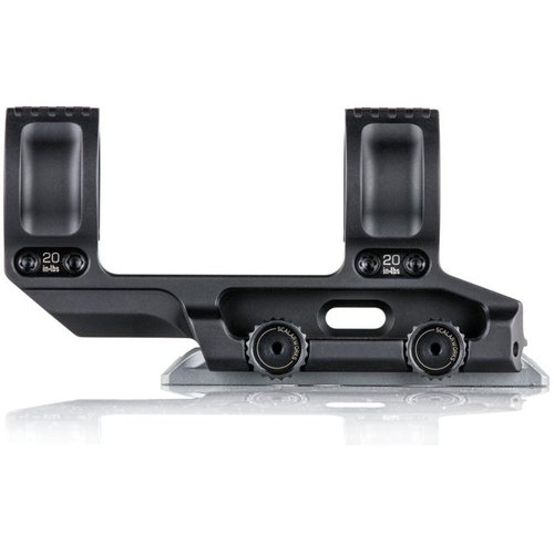 Les montures LEAP/08 30mm sont légères, rigides et faciles à utiliser, offrant une fixation rapide sans éléments saillants pour un confort optimal.