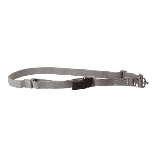 Le Vickers 221 Sling te permet de passer instantanément du mode 2-point au mode 1-point, tout en offrant un ajustement rapide et une construction robuste.