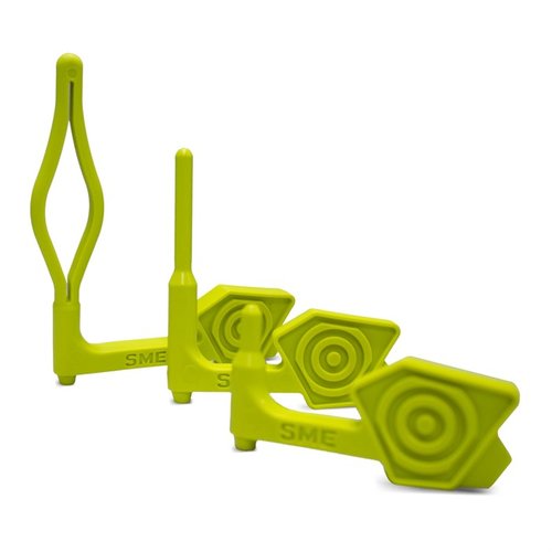 Les drapeaux de sécurité de SME s'adaptent aux chambres des pistolets, fusils ou fusils de chasse, indiquant qu'ils sont déchargés et sûrs. Pratique et polyvalent!