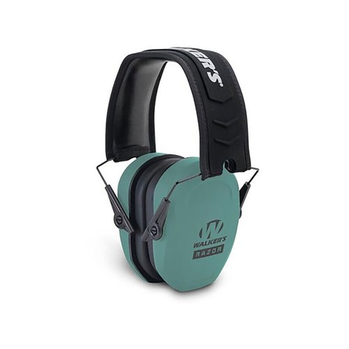 Les Walkers Razor Slim Passive Muffs offrent une protection auditive efficace avec un NRR de 27 dB, un design compact et un confort pour une utilisation prolongée.