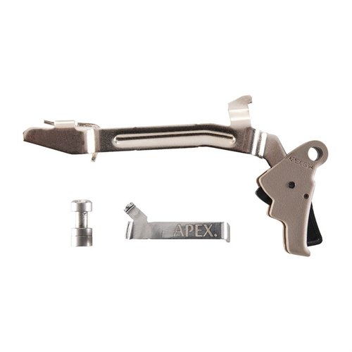 Améliore ton Glock® Gen 3/4 avec ce kit qui offre une détente plus lisse, un poids réduit et un reset plus court pour un tir précis et agréable.