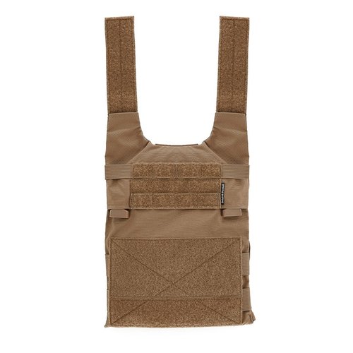Le LV-119 O V E R T Front Plate Bag te permet de personnaliser ton équipement avec des options MOLLE, PTT et un ajustement pour des plaques SAPI.