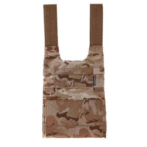 Le LV-119 O V E R T Front Plate Bag offre une grande modularité avec son champ MOLLE, intégration de placards et support pour le câblage de communication.