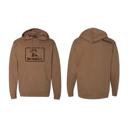 Affiche ta fierté Brownells avec notre hoodie confortable, disponible en tailles XS à 3XL et parfait à offrir ou à garder dans ta voiture!