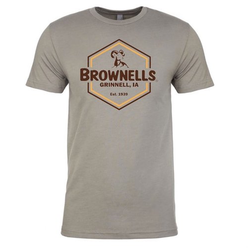 Reste cool et à l'aise avec le T-shirt Brownells ! Disponible en tailles XS à 3XL et en plusieurs couleurs, il allie style et confort pour tous les passionnés.