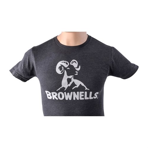 Reste cool et à l'aise avec le T-shirt Brownells, dispo en tailles XS à 3XL et plusieurs couleurs. Affiche ta fierté Brownells avec style!