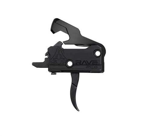 Améliore la fiabilité de ton PCC avec la détente RISE Armament Rave PCC, équipée d'un marteau renforcé et de pins anti-marche pour des performances optimales.