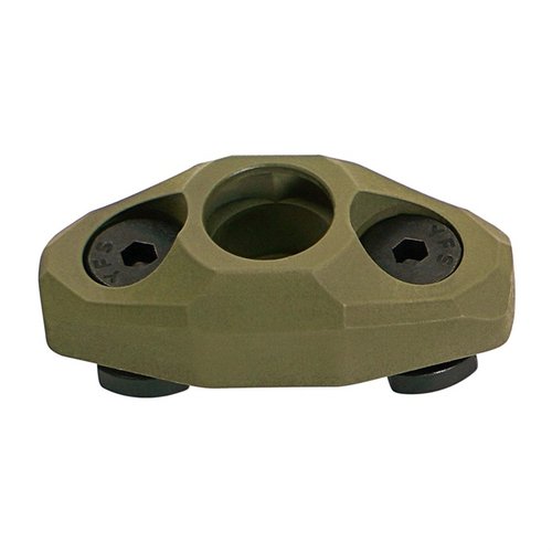 Le RISE M-LOK Quick Detach (QD) Sling Mount est léger, durable et compatible avec tous les handguards M-LOK, parfait pour personnaliser ton équipement.