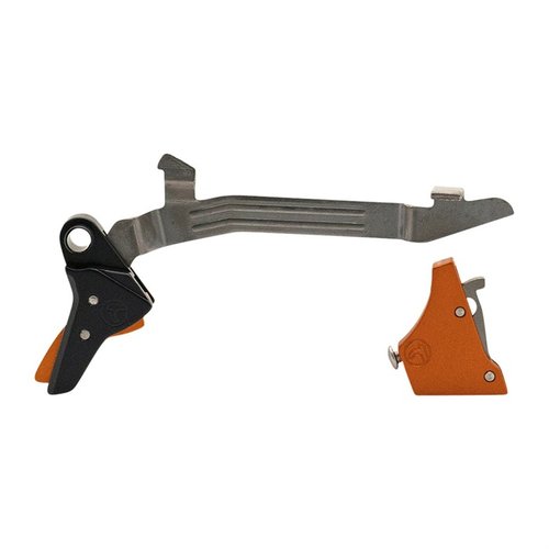 Améliore ton Glock Gen 3/4 avec la détente Timney Alpha : fiabilité, sécurité, tir crispé à 3 lbs et installation facile, sans gunsmith.