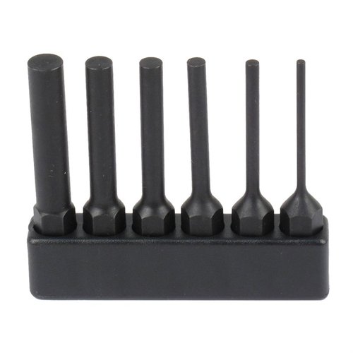 Le set de 6 Steel Pin Punches s'intègre parfaitement au système Fix It Sticks, avec des tailles variées et compatibles avec tout driver standard 1/4