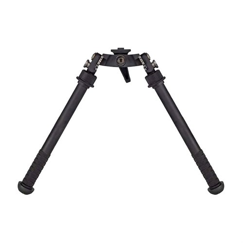 Le bipied ATLAS GEN2 CANT AND LOC (CAL) est léger, en aluminium de qualité, sans clamp et compatible avec divers montages 17S pour une stabilité optimale.