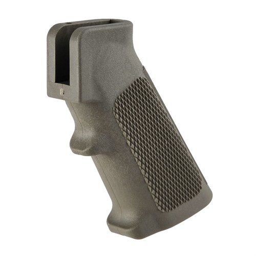 Le Brownells AR-15 A2 Pistol Grip est un incontournable pour ta prochaine construction, offrant confort et contrôle, sans vis ni rondelle inclus.