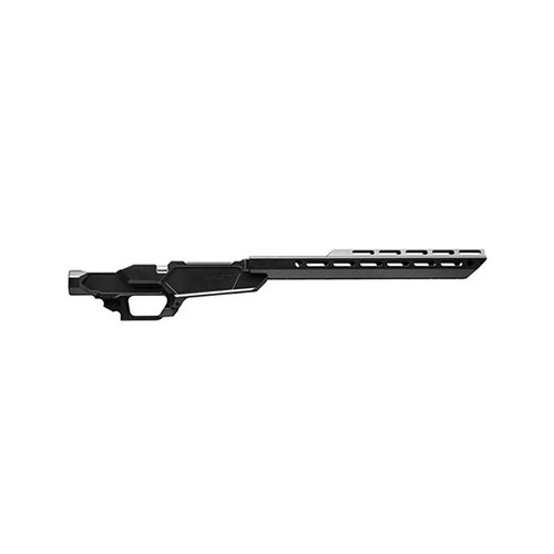 Le châssis Heatseeker pour Ruger American SA offre légèreté, modularité et compatibilité avec les chargeurs AICS, tout en permettant une personnalisation facile.