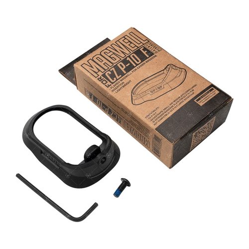 Le Magwell Strike Industries pour CZ P-10 F facilite l'insertion du chargeur, améliore la prise en main et est léger, tout en restant stylé.