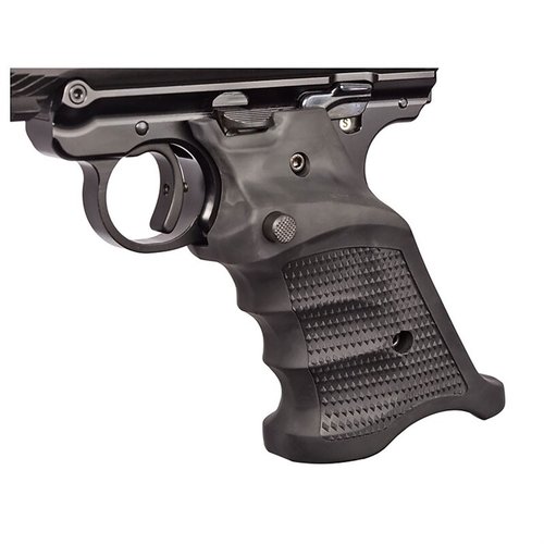 Les VOLTHANE TARGET GRIPS pour Ruger MK IV offrent un design ergonomique, une prise antidérapante et sont résistants aux éléments, parfaits pour un meilleur contrôle.