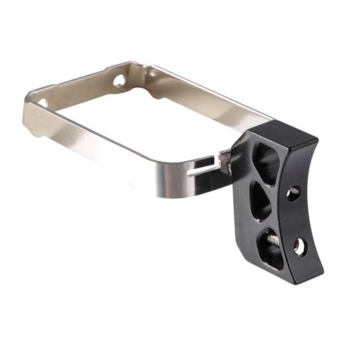 Le 2011 X-Line Trigger d'Atlas Gunworks est réglable en longueur, avec des vis de réglage pour le pré-travel et l'overtravel, pour une précision optimale.