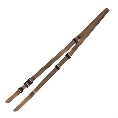 Le MS1 Lite Sling est léger, compact et résistant, offrant un ajustement rapide sans glisser, idéal pour un transport facile de ton arme.