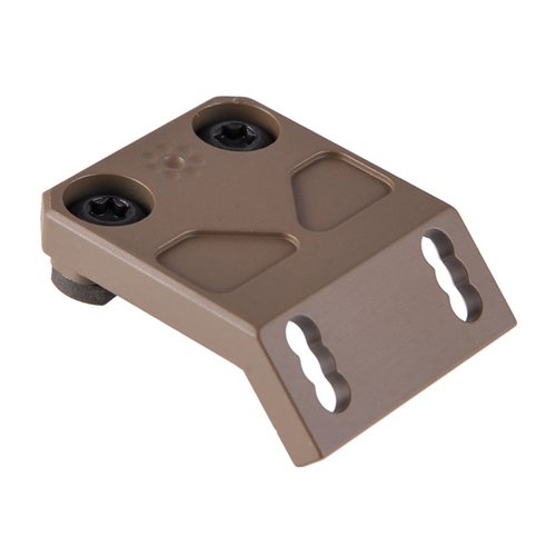 Le support de lumière décalé Arisaka est ultra léger, permet un montage à 45 degrés et offre plusieurs positions pour un éclairage optimal sur ton MCX.