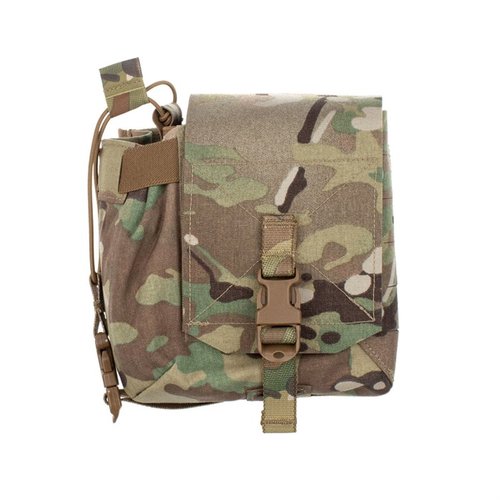 Le Mutant Pouch est une solution de rangement polyvalente, avec deux compartiments, idéale pour des radios, des magazines et autres accessoires, tout en étant montable sur MOLLE.
