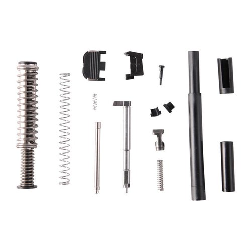 Améliore ton Glock 19® avec ce kit complet, incluant un billet firing pin et toutes les pièces nécessaires pour un fonctionnement optimal et une finition comme neuve.