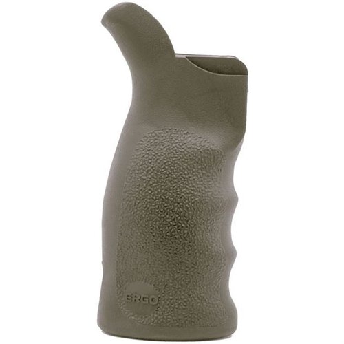 Le TDX-0 d'ERGO GRIPS offre un confort optimal et un contrôle amélioré grâce à son design ergonomique, idéal pour les AR-15/AR-10 et les systèmes de châssis.