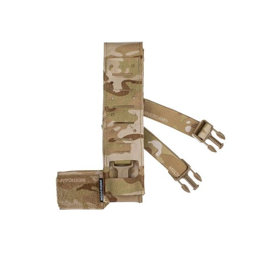 Le Fat Strap MK4 est un harnais H universel, compatible avec Micro Fight et 34A Split Chest Rig, offrant des points de montage et un design simplifié.