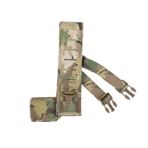 Le Fat Strap MK4 est un harnais H universel, léger et simple, compatible avec Micro Fight Chassis et 34A Split Chest Rig, offrant de nombreux points de fixation.