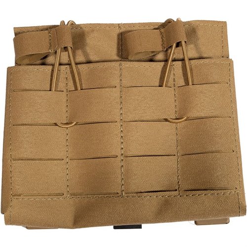 Le Double 7.62 Mag Panel de Grey Ghost Gear est léger, sécurisé et permet un accès silencieux à deux chargeurs 7.62x51 grâce à sa conception ouverte et sa sangle ajustable.