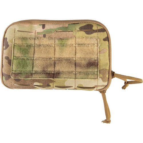 Le Admin Enhanced Thin Pouch de Grey Ghost Gear est léger, mince et pratique, avec plusieurs poches, élastiques et un zip sécurisé pour tous tes petits outils.