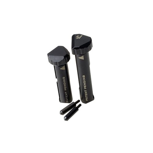 Les Shift Pins de Strike Industries te permettent un démontage rapide et sans outil de ton AR15, avec un design robuste et une résistance à la corrosion.