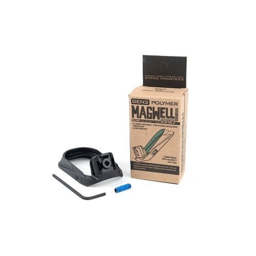 Le GEN3 Magwell pour GLOCK™ G19 facilite le rechargement, améliore la prise et est léger, tout en étant compatible avec de nombreux accessoires.