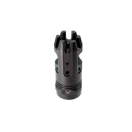 Le Mini King Comp .223/5.56 de Strike Industries offre un design compact, réduit le recul et améliore la stabilité pour des tirs plus rapides et agréables.