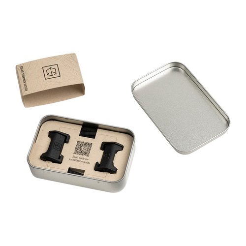 Le guide Paracord ESD permet une fixation discrète et sécurisée de ta sangle, réduisant le bruit et le poids, tout en offrant durabilité et modularité.