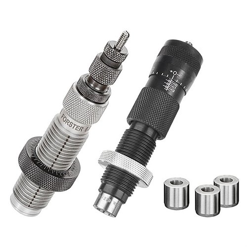 Ce set comprend un Full-Length Bushing Die et un Bench Rest® Ultra Micrometer Seater Die, offrant une qualité de fabrication supérieure dans une Deluxe Die Box.