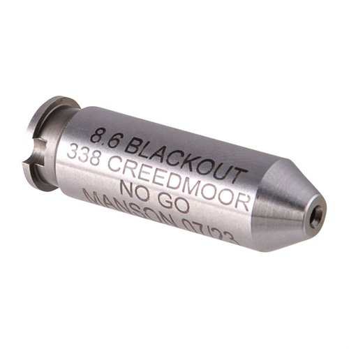 Les jauges de tête de cartouche MANSON Precision garantissent une précision optimale et une construction durable, idéales pour vérifier le headspace de tes armes.