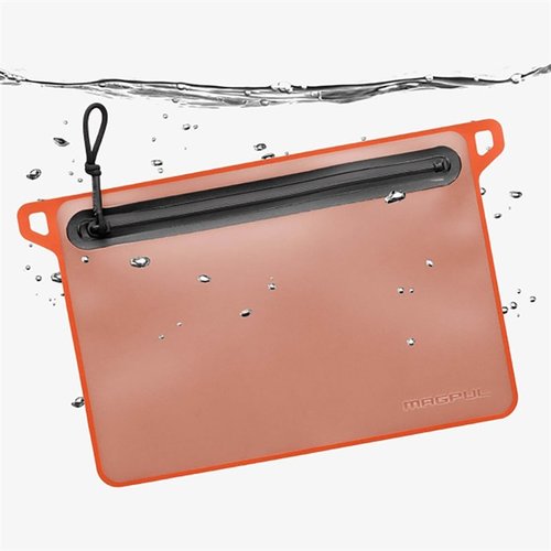 Le DAKA Waterproof Window Pouch est 100% étanche, avec une fermeture éclair YKK, un panneau translucide et des points d'attache pour garder tes objets en sécurité.