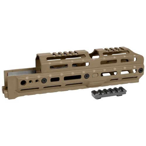Les handguards AK Alpha Series M-LOK offrent flexibilité, légèreté en aluminium 6061, et s'adaptent à la plupart des AKM sans modifications permanentes.