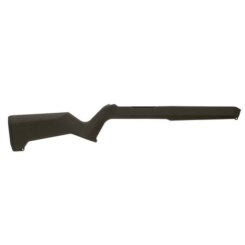 Le MOE® X-22 est un stock léger et ergonomique pour le Ruger® 10/22®, avec des slots M-LOK, une texture TSP et des plateaux de canon interchangeables.