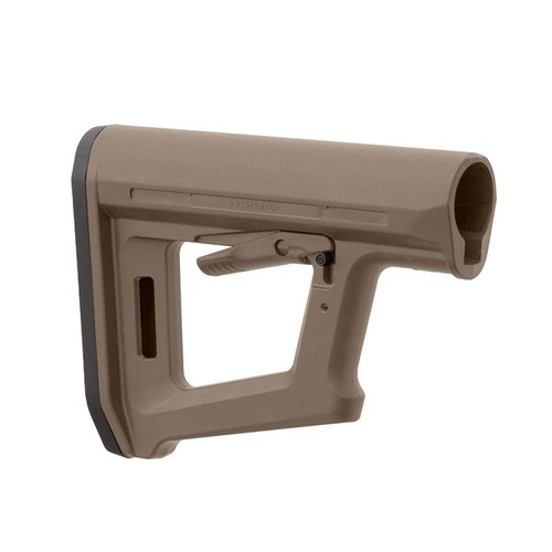 Le MOE PR Carbine Stock est léger, avec un design minimaliste, un repose-main, un support de sac et compatible avec les risers de joue CTR pour un tir précis.